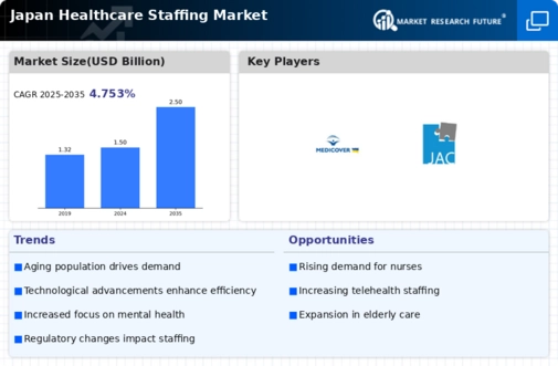Japan Healthcare Staffing Market Infographic