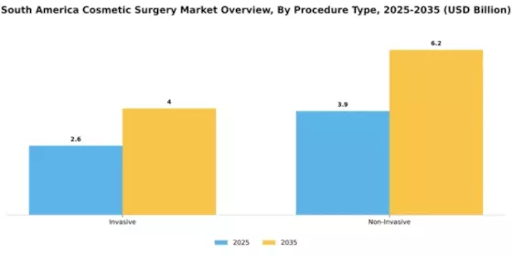 South America Cosmetic Surgery Market Segment Image 1