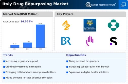 Italy Drug Repurposing Market Infographic