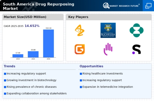 South America Drug Repurposing Market Infographic
