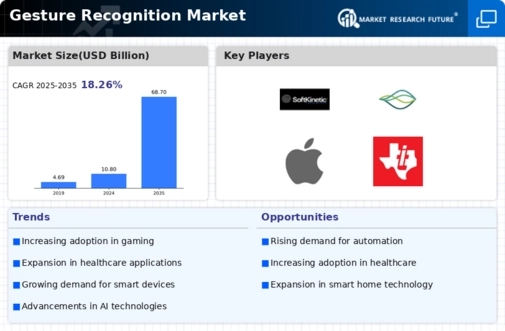 Gesture Recognition Market Infographic