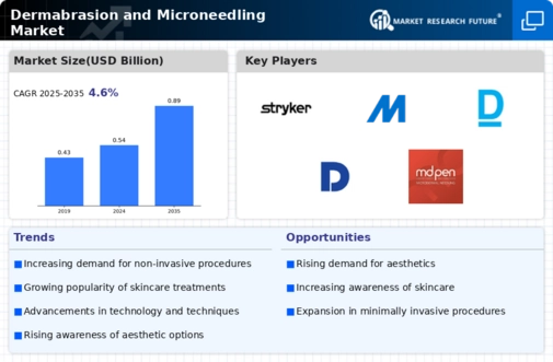 Dermabrasion and Microneedling Market Infographic
