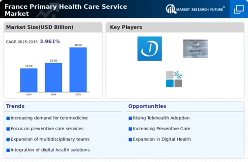 France Primary Health Care Service Market Infographic