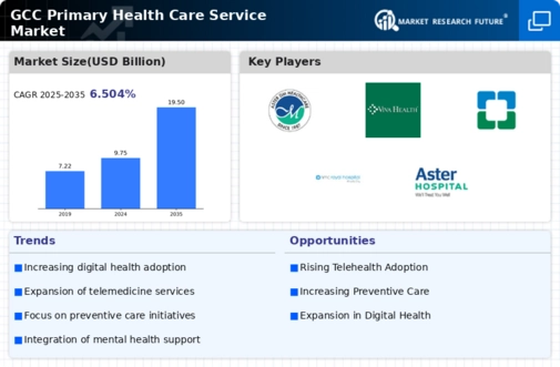 GCC Primary Health Care Service Market Infographic