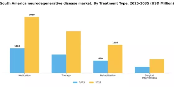 South America Neurodegenerative Disease Market Segment Image 3