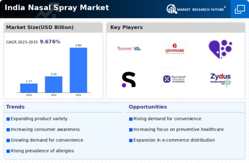 India Nasal Spray Market Infographic