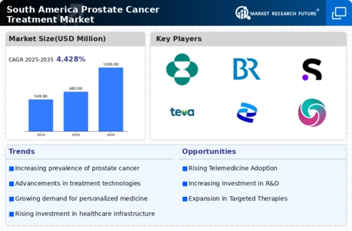 South America Prostate Cancer Treatment Market Infographic
