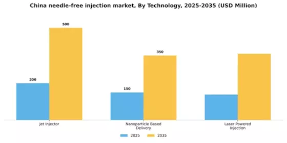 China Needle Free Injection Market Segment Image 3