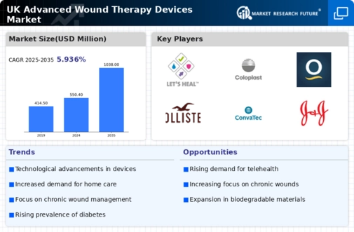 UK Advanced Wound Therapy Devices Market Infographic