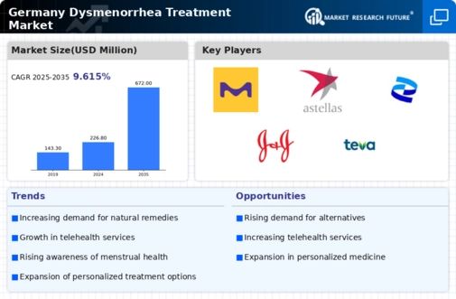 Germany Dysmenorrhea Treatment Market Infographic