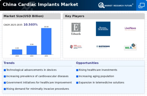 China Cardiac Implants Market Infographic