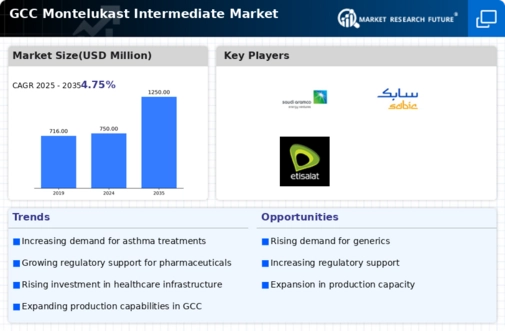 GCC Montelukast Intermediate Market Infographic