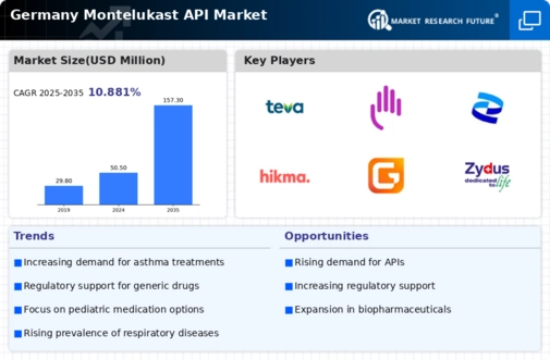 Germany Montelukast API Market Infographic