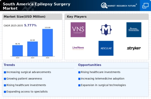 South America Epilepsy Surgery Market Infographic