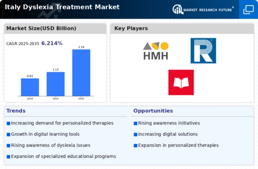 Italy Dyslexia Treatment Market Infographic