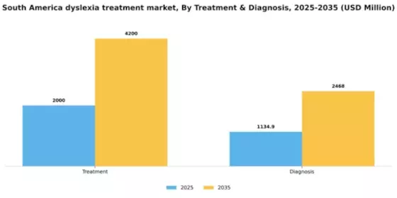South America Dyslexia Treatment Market Segment Image 1