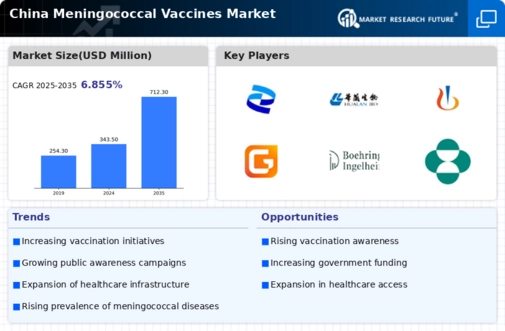 China Meningococcal Vaccines Market Infographic