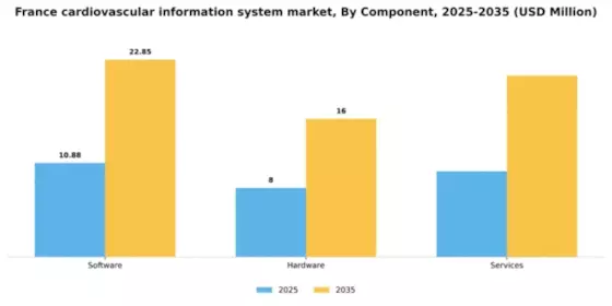 France Cardiovascular Information System Market Segment Image 1