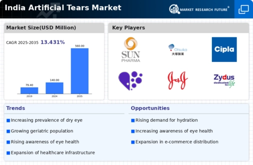 India Artificial Tears Market Infographic