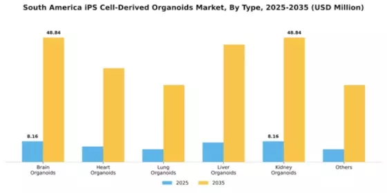 South America iPS Cell Derived Organoids Market Segment Image 2
