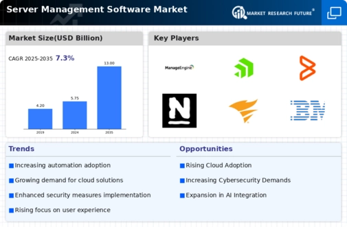 Server Management Software Market Infographic