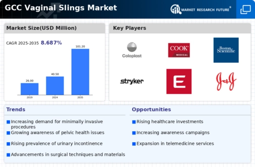 GCC Vaginal Slings Market Infographic