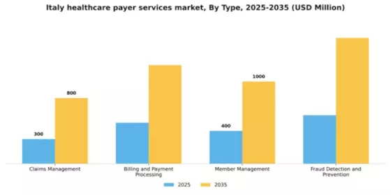 Italy Healthcare Payer Services Market Segment Image 3