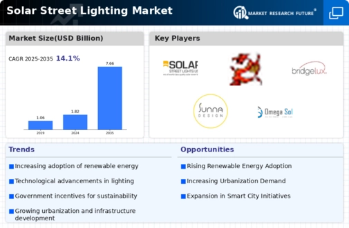 Solar Street Lighting Market Infographic