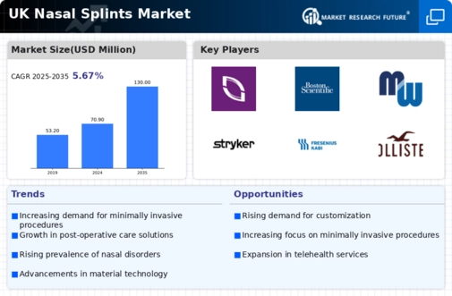 UK Nasal Splints Market Infographic