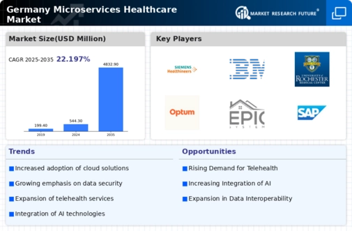 Germany Microservices Healthcare Market Infographic