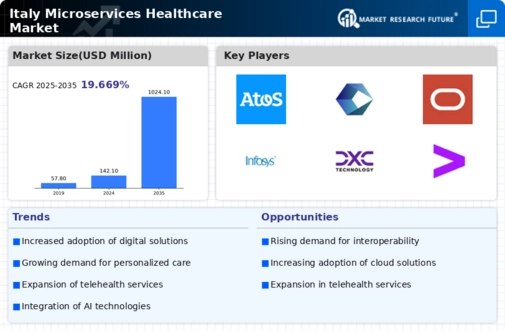 Italy Microservices Healthcare Market Infographic