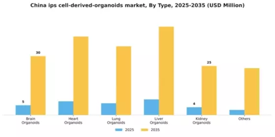China iPS Cell Derived Organoids Market Segment Image 2