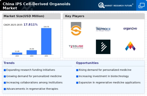 China iPS Cell Derived Organoids Market Infographic