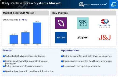 Italy Pedicle Screw Systems Market Infographic