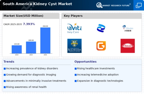 South America Kidney Cyst Market Infographic