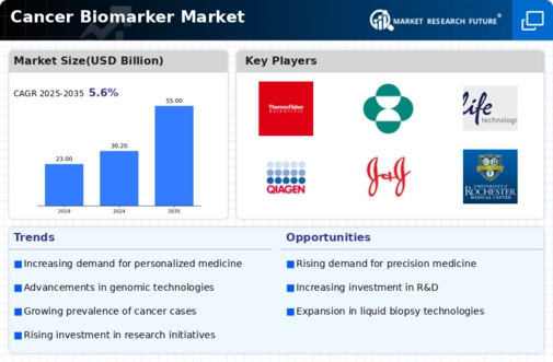 Cancer biomarker Market Infographic