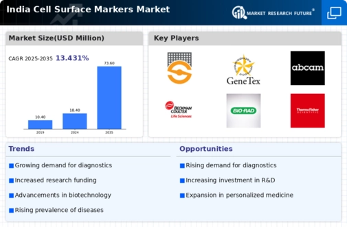 India Cell Surface Markers Market Infographic