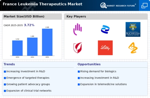 France Leukemia Therapeutics Market Infographic