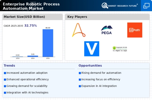 Enterprise Robotic Process Automation Market Infographic