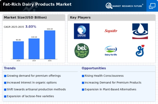 Fat Rich Dairy Products Market Infographic