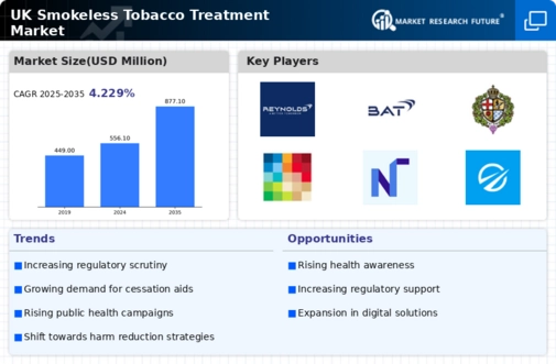 UK Smokeless Tobacco Treatment Market Infographic