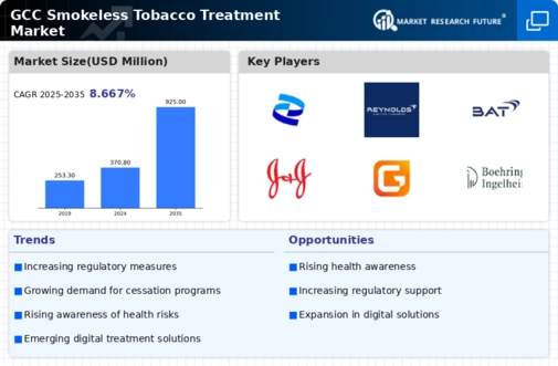 GCC Smokeless Tobacco Treatment Market Infographic