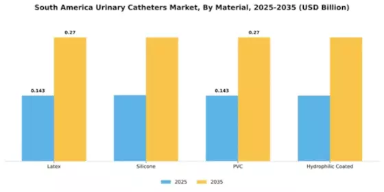 South America Urinary Catheters Market Segment Image 2
