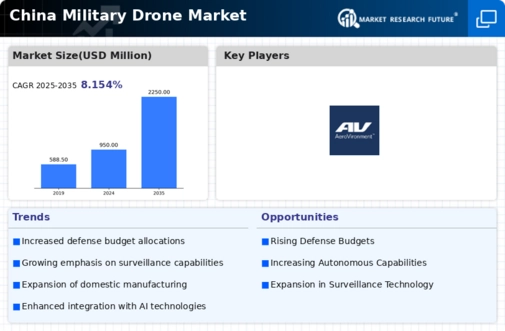 China Military Drone Market Infographic