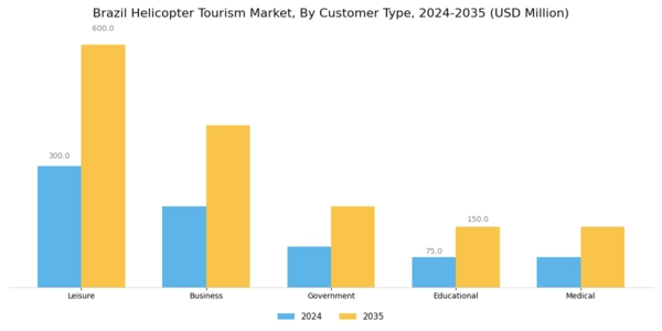 Brazil Helicopter Tourism Market Segment Image 1