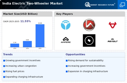 India Electric Two Wheeler Market Infographic