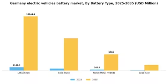 Germany Electric Vehicles Battery Market Segment Image 1