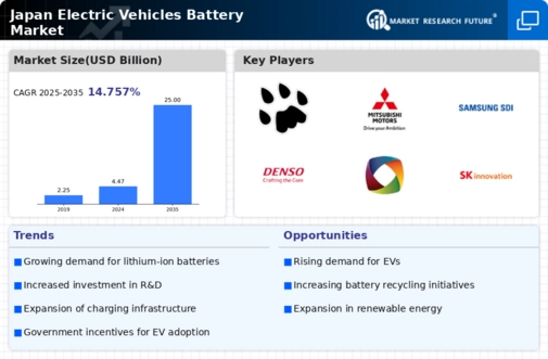 Japan Electric Vehicles Battery Market Infographic