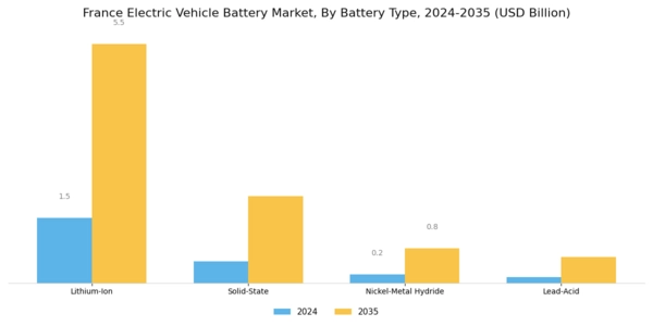 France Electric Vehicles Battery Market Segment Image 0