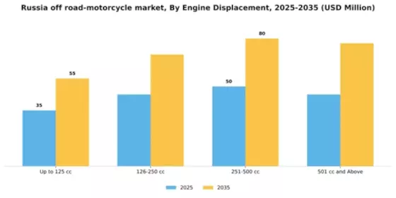 Russia Off Road Motorcycle Market Segment Image 2